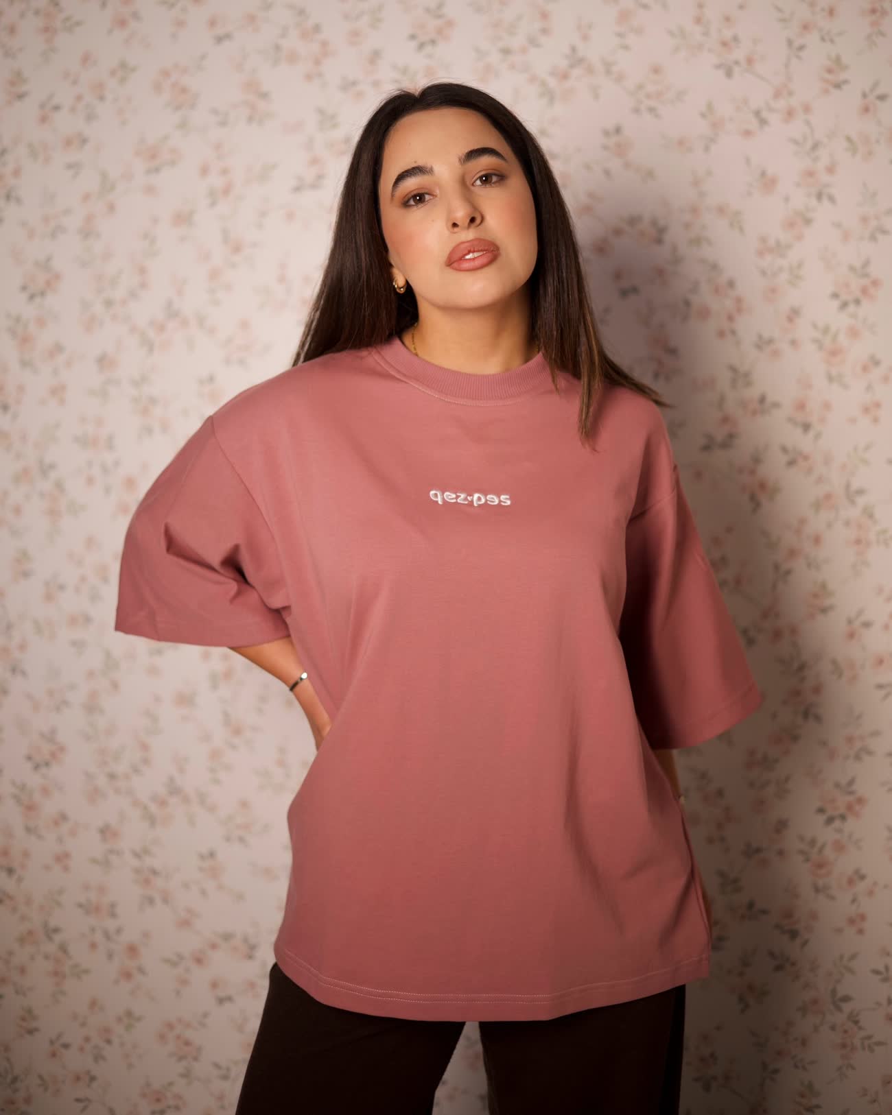 The Signature Tee in Blush